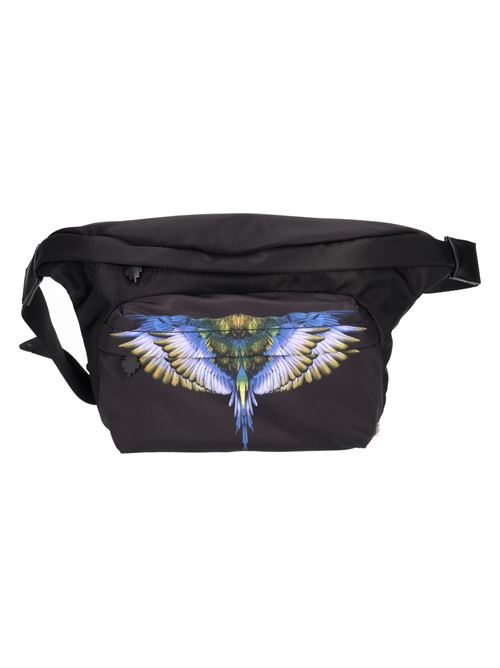 MARSUPIO NYLON MARCELO BURLON COUNTY OF MILAN | COMAF250156/NERO BLUE